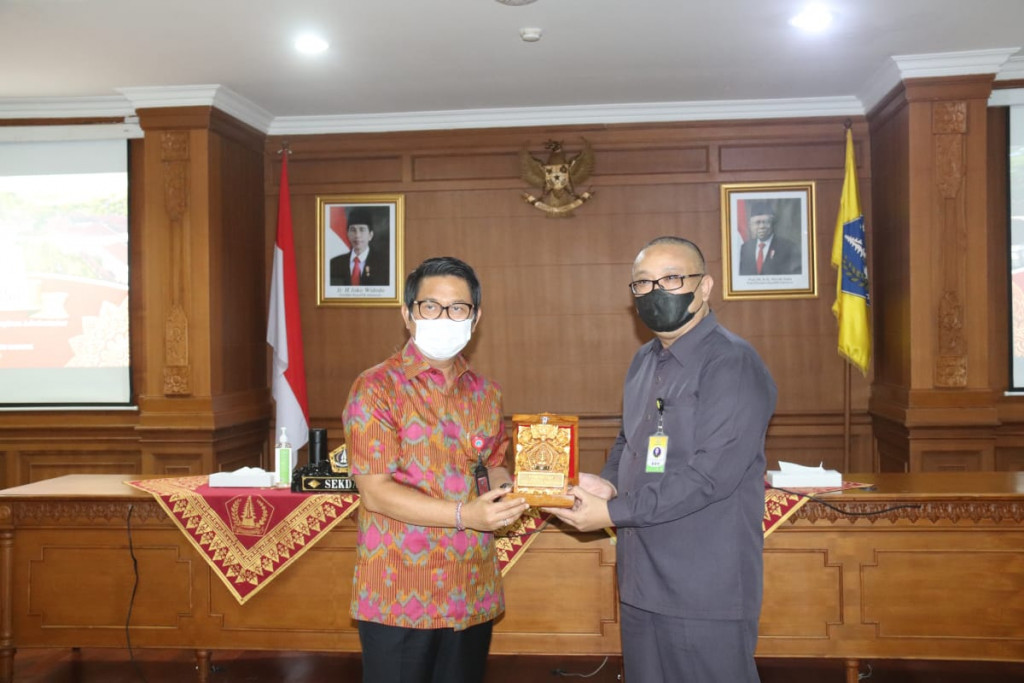 Sekda Badung Terima Studi Lapangan Diklatpim Administrator Kejaksaan RI